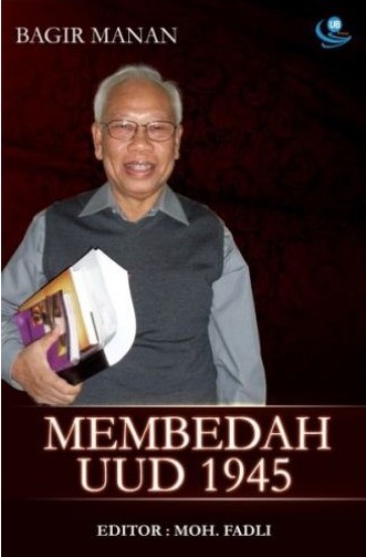 Cover Membedah UUD 1945 / Bagir Manan