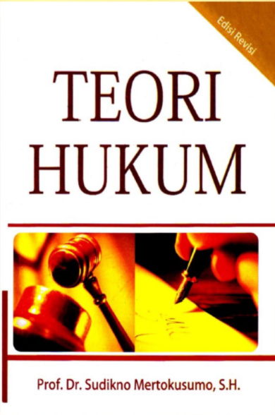 Cover Teori hukum / Sudikno Mertokusumo