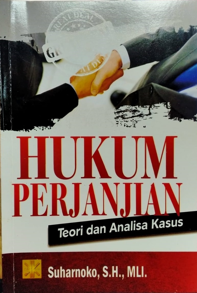 Cover Hukum Perjanjian :  Teori dan Analisa Kasus / Suharnoko