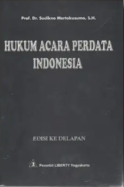 Cover Hukum Acara Perdata Indonesia / Sudikno Mertokusumo