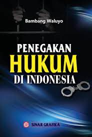 Cover Penegakan Hukum di Indonesia / Bambang Waluyo