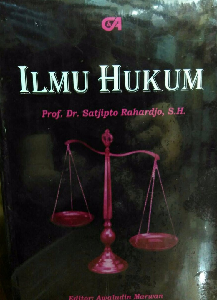 Cover Ilmu hukum / Satjipto Rahardjo