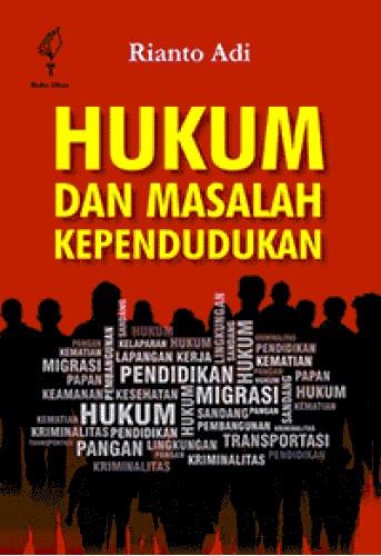 Cover Hukum dan masalah kependudukan / Rianto Adi