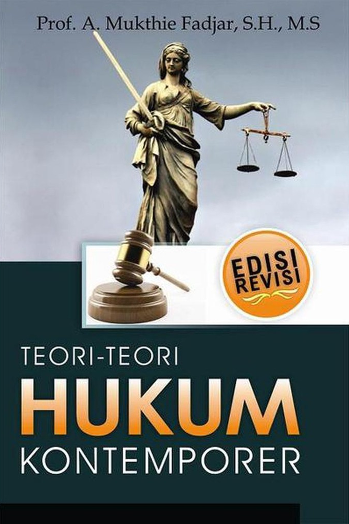 Cover Teori-teori hukum kontemporer / Mukthie Fadjar