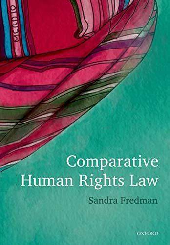 Cover Comparative Human Rights Law / Sandra Fredman