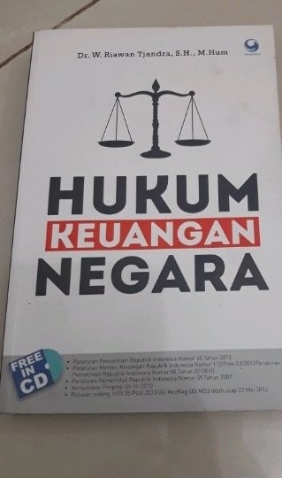Cover Hukum keuangan negara / Riawan Tjandra