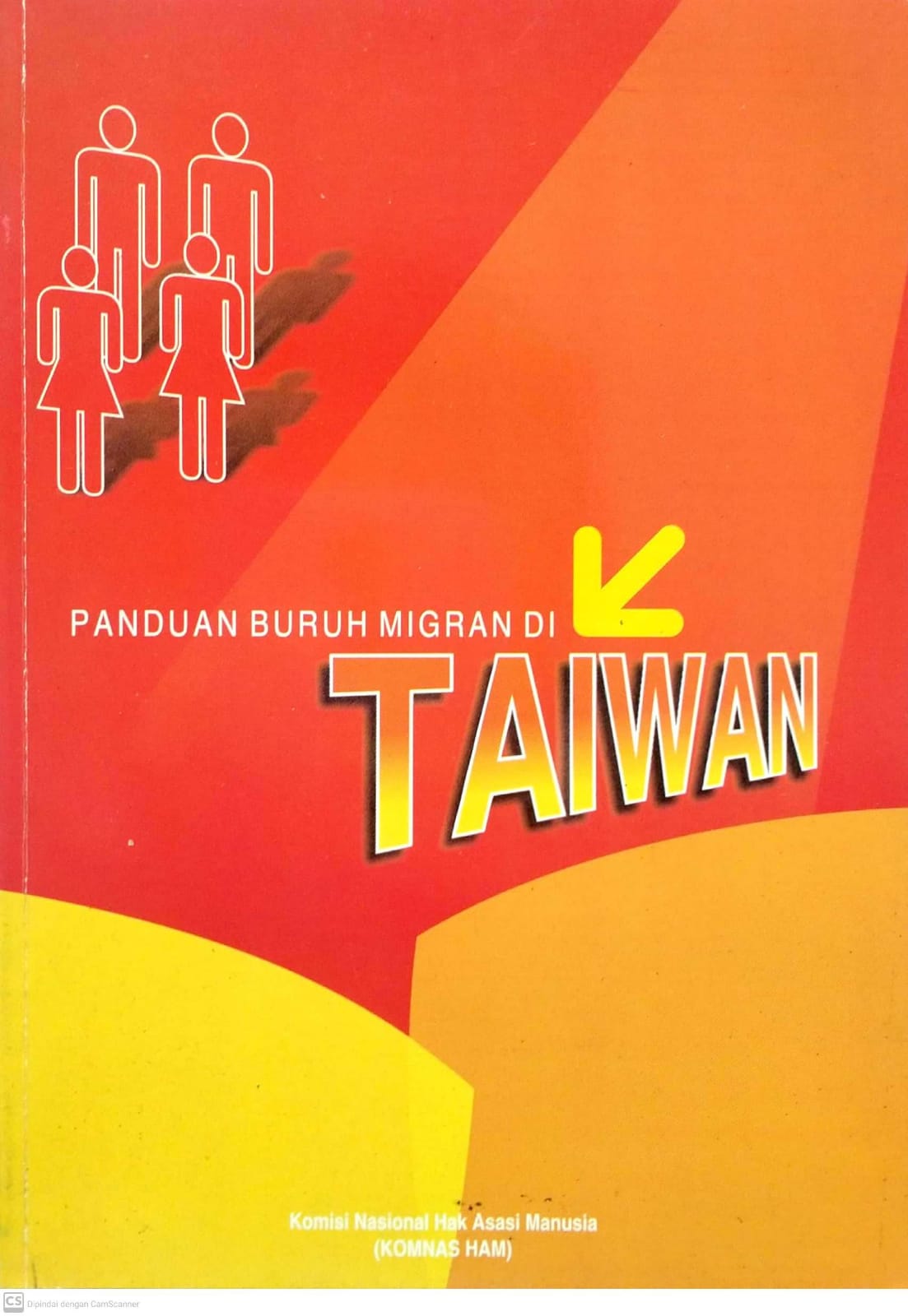 Cover Panduan buruh migran di Taiwan / Hasballah M. Saad