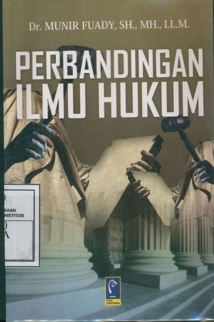 Cover Perbandingan Ilmu Hukum / Munir Fuadi