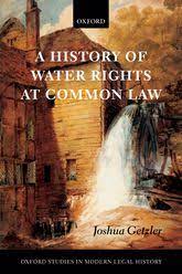 Cover History of water rights at common law