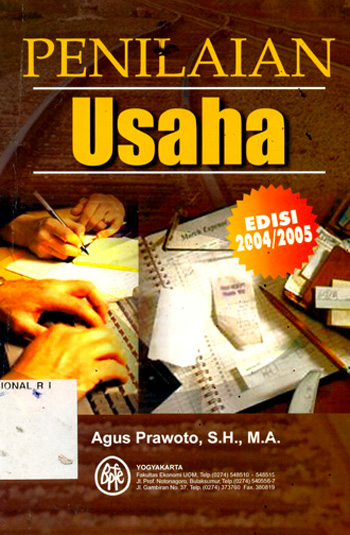 Cover Penilaian Usaha :  Edisi 2004/2005 / Agus Prawoto