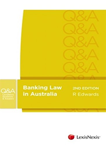 Cover Banking Law in Australia / Robin Edwards