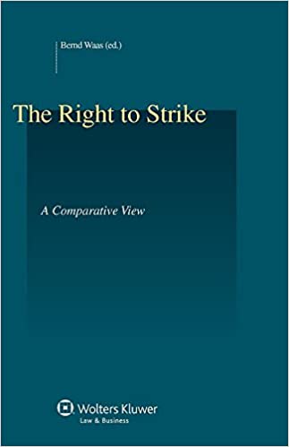 Cover Right to Strike :  a Comparative View / edited by Bernd Waas