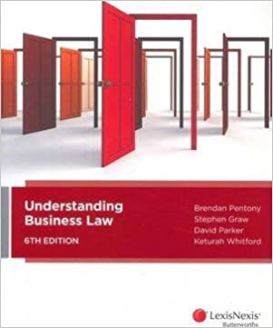 Cover Understanding Business Law / Brendan Pentony [et.al]