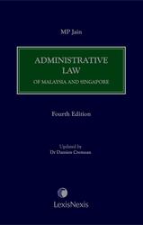 Cover Administrative Law of Malaysia and Singapore / Mahabir Prashad Jain