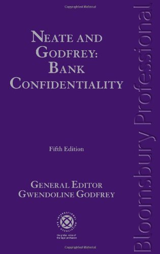 Cover Neate and Godfrey :  bank confidentiality / edited by Gwendoline Godfrey