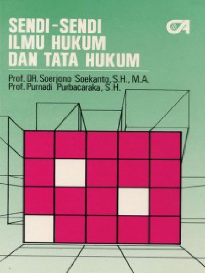 Cover Sendi-Sendi Ilmu Hukum dan Tata Hukum / Soerjono Soekanto, Purnadi Purbacaraka