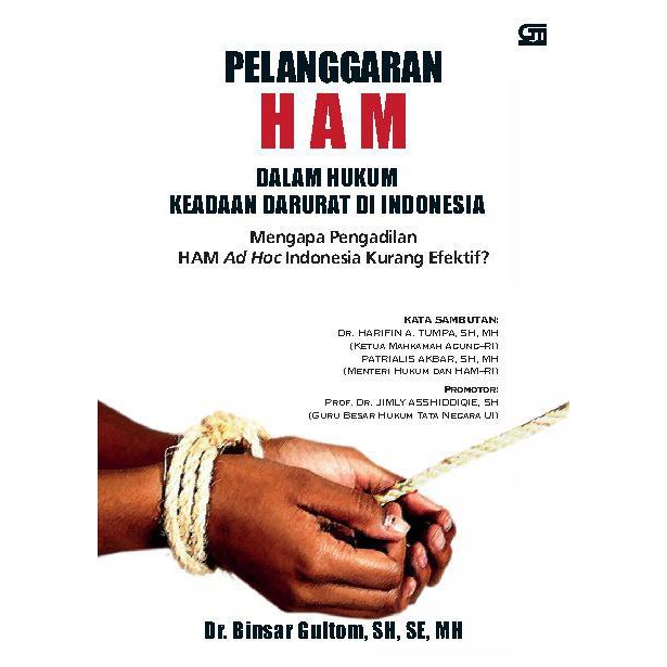 Cover Pelanggaran HAM Dalam Hukum Keadaan Darurat di Indonesia / Binsar Gultom