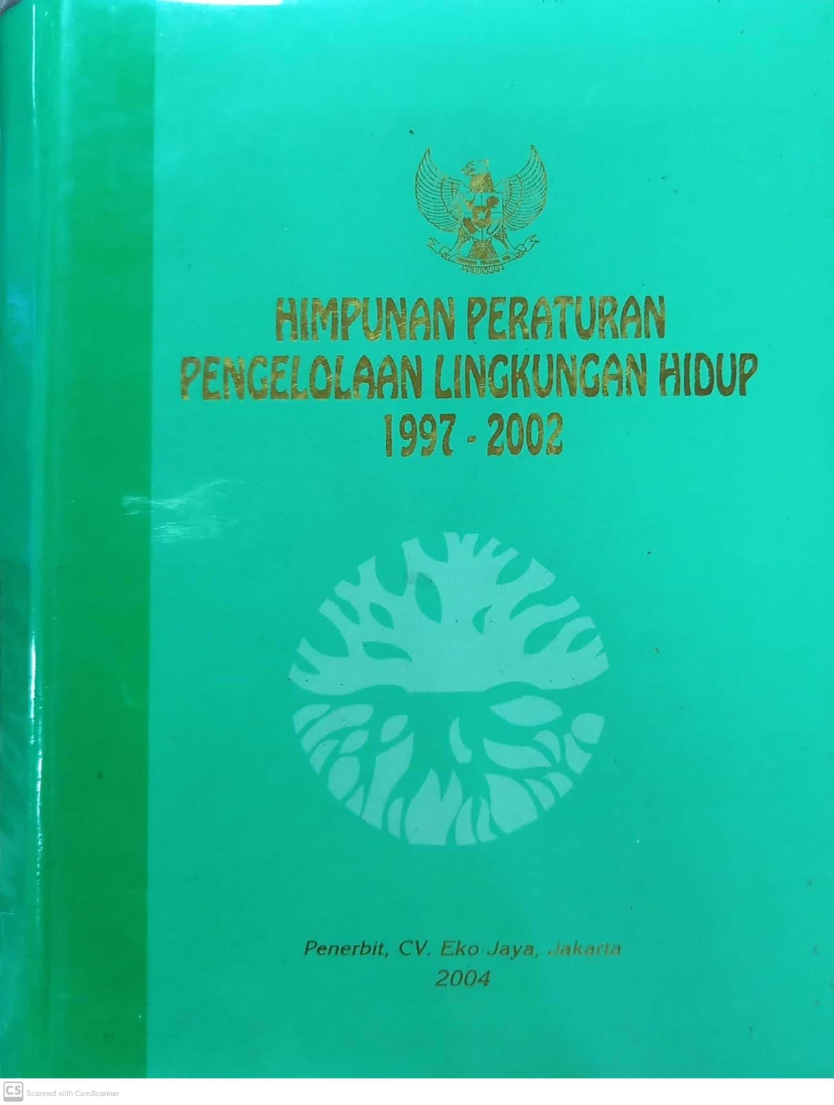 Cover Himpunan Peraturan Pengelolaan Lingkungan Hidup 1997-2002