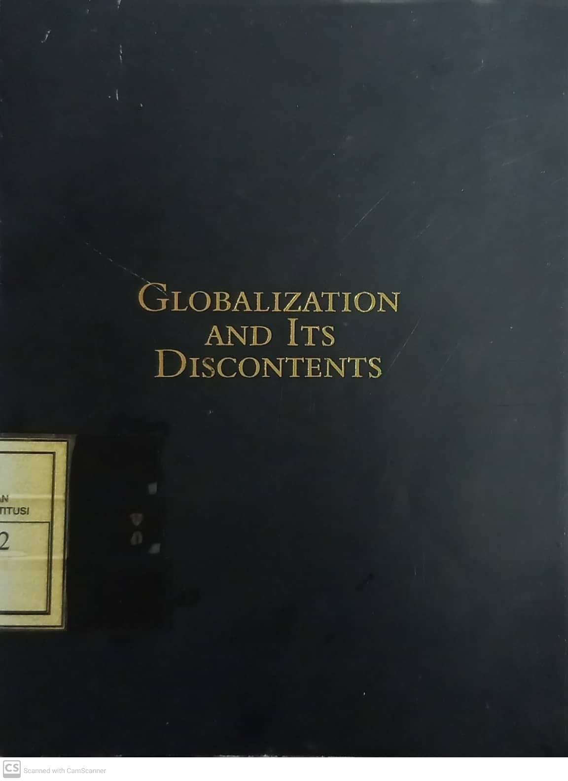 Cover Globalization and Its Discontents / Joseph E. Stiglitz