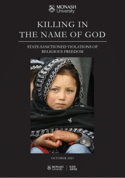 Cover Killing in The Name of God :  State-Sanctioned Violations of Religious Freedom / Eleos Justice