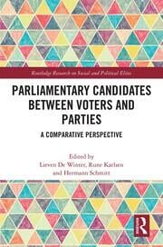 Cover Parliamentary Candidates Between Voters and Parties :  a comparative perspective / edited by Lieven De Winter, Rune Karlsen and Hermann Schmitt