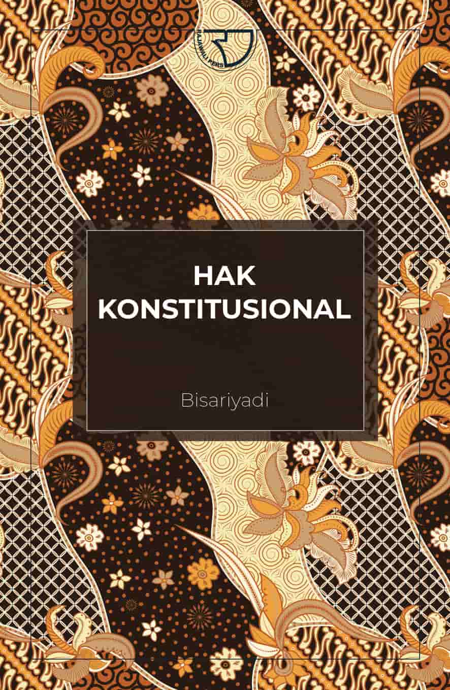 Cover Hak konstitusional / Bisariyadi
