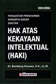 Cover Pengantar Pemahaman Konsepsi Dasar Sekitar :  Hak Atas Kekayaan Intelektual (HAKI) / Bambang Kesowo