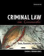 Cover Criminal Law in Canada :  Cases, Questions, and the Code / Simon N. Verdun-Jones