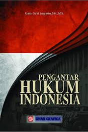 Cover Pengantar Hukum Indonesia / Umar Said Sugiarto
