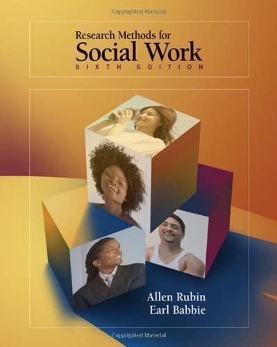 Cover Research Methods for Social Work / Allen Rubin and Earl R. Babbie
