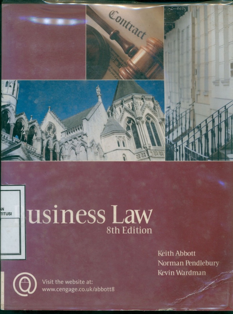 Cover Business Law / Keith Abbott, Norman Pendlebury, and Kevin Wardman
