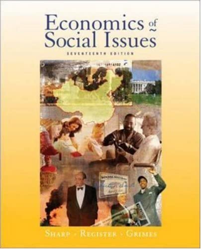 Cover Economics of Social Issues / Ansel M. Sharp, Charles A. Register, and Paul W. Grimes