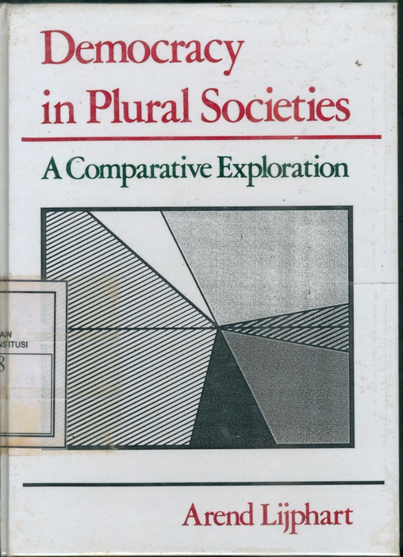 Cover Democracy In Plural Societies / Arend Lijphart
