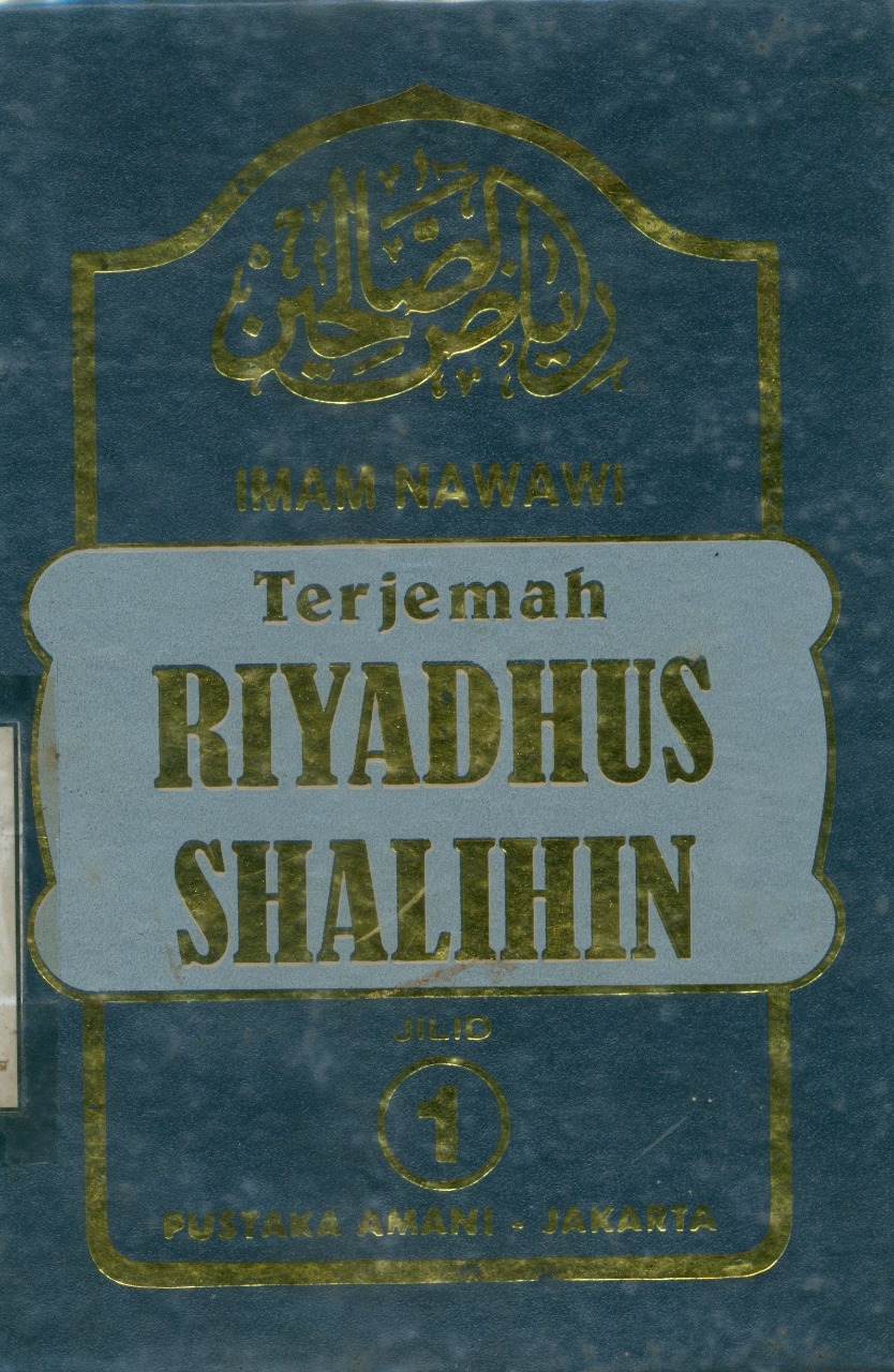 Cover Terjemah Riyadhus Shalihin / Imam Nawawi