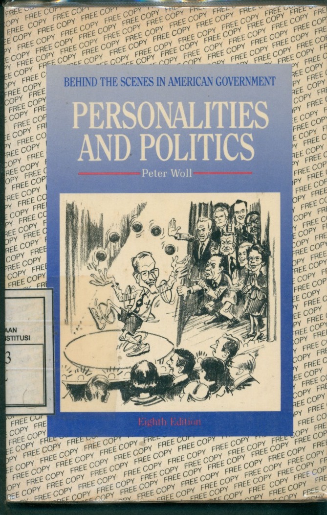 Cover Personalities and Politics :  Behind the Scenes in American Government / Peter Woll
