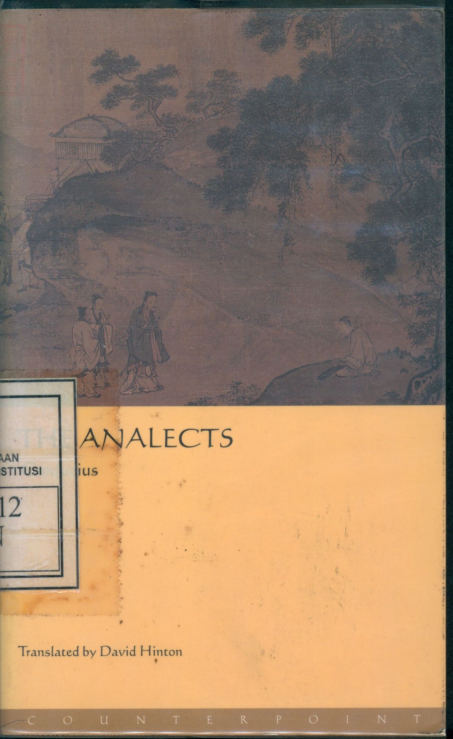 Cover The Analects of Confucius