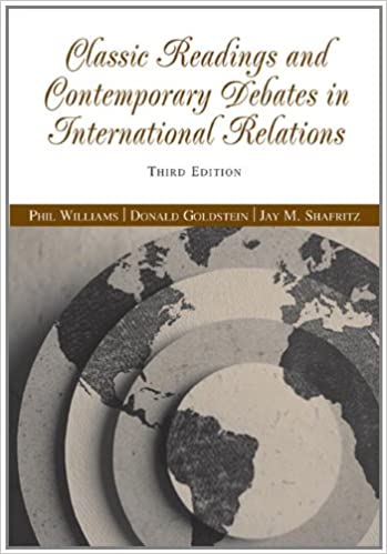 Cover Classic readings and contemporary debates in international relations / Edited by Phil Williams [et.al]