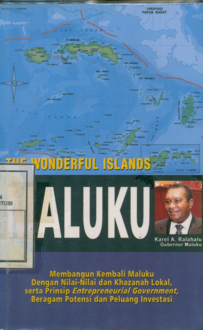 Cover Wonderful Island Maluku / Budut W. Andibya
