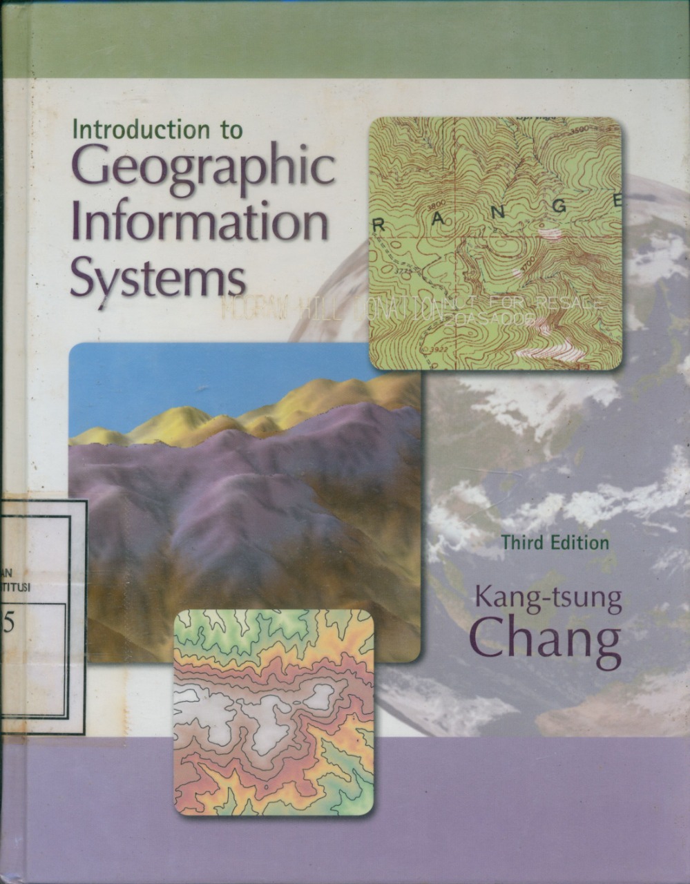 Cover Introduction to Geographic Information Systems / Kang-tsung Chang
