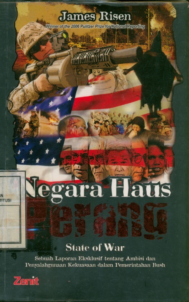 Cover Negara Haus Perang / James Risen