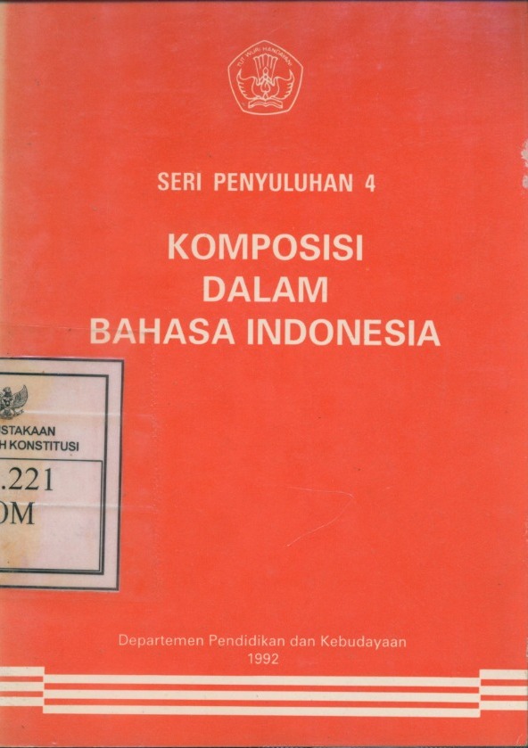 Cover Komposisi Dalam Bahasa Indonesia / Nafron Hasim
