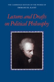 Cover Lectures On Ethis-The Cambridge edition of the works of Immanuel Kant / Kant Immanuel