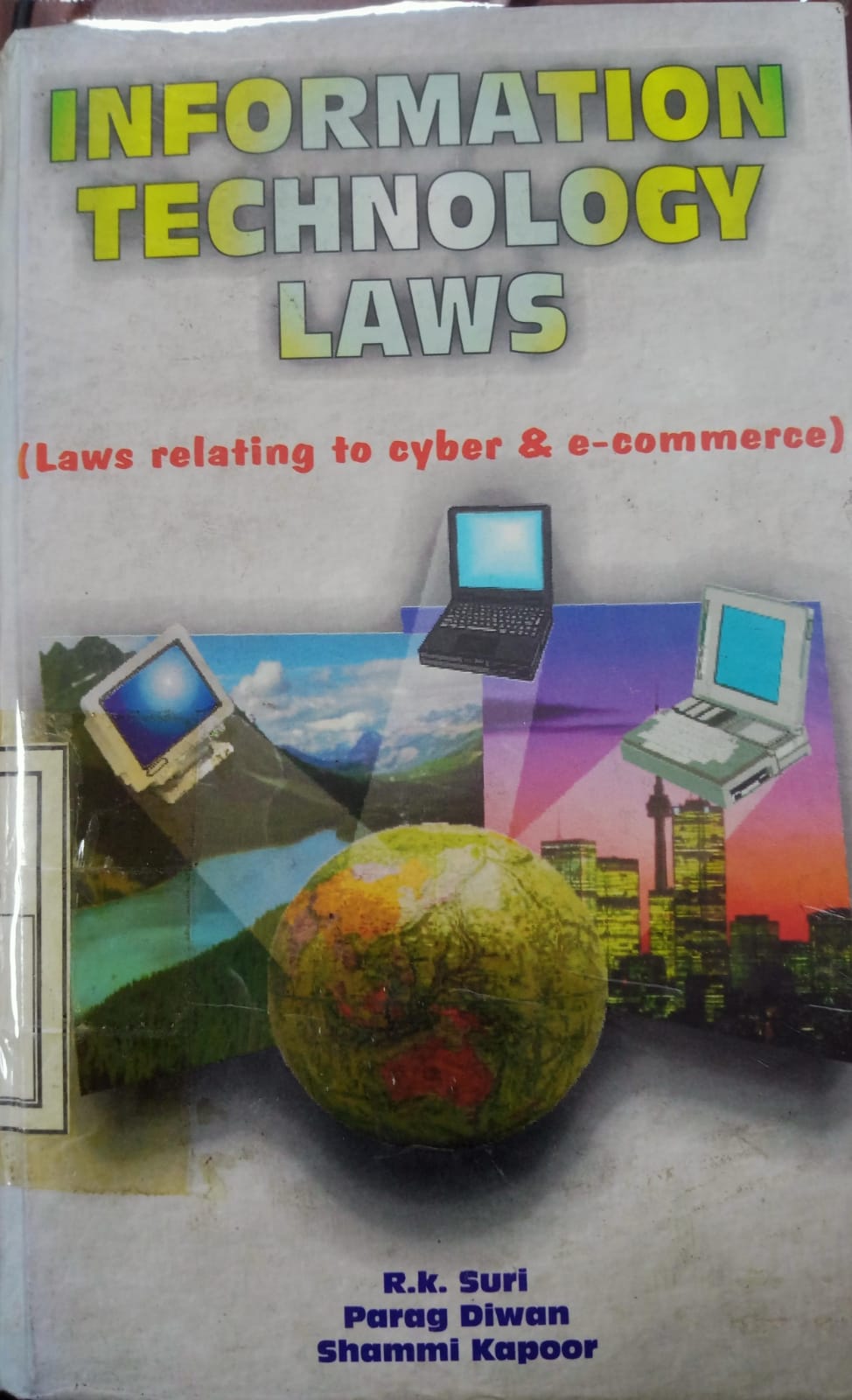 Cover Information Technologi Laws / Suri, R.K. dkk