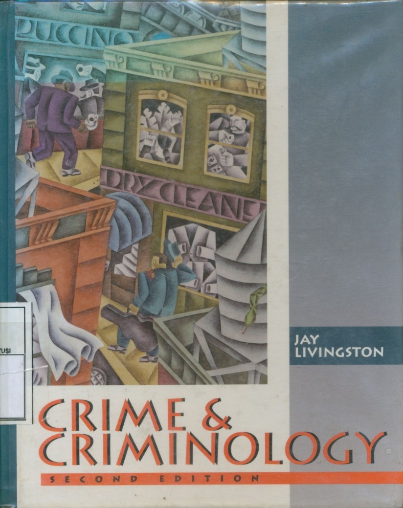 Cover Crime and Criminilogy / Jay Living Stone