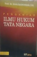 Cover Pengantar Ilmu Hukum Tata Negara / Jimly Asshiddiqie