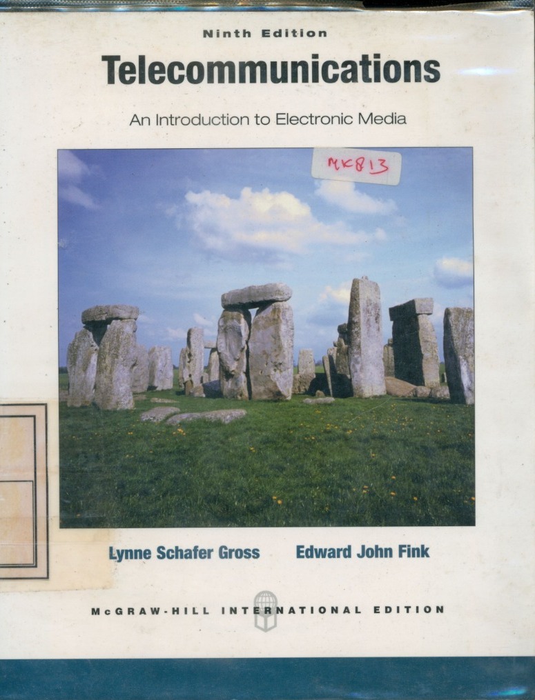 Cover Telecomunications : An Introduction To Electronic Media / Lynne Schafer Gross