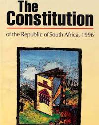 Cover Constitution Of The Republic Of South Africa, 1996 / Constitutional Assembly of South Africa