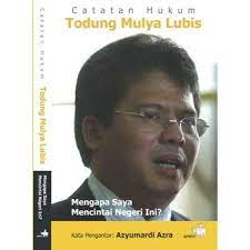 Cover Catatan hukum Todung Mulya Lubis : mengapa saya mencintai negeri ini? / Todung Mulya Lubis