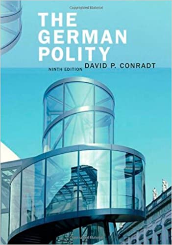 Cover German Polity / David P. Conradt
