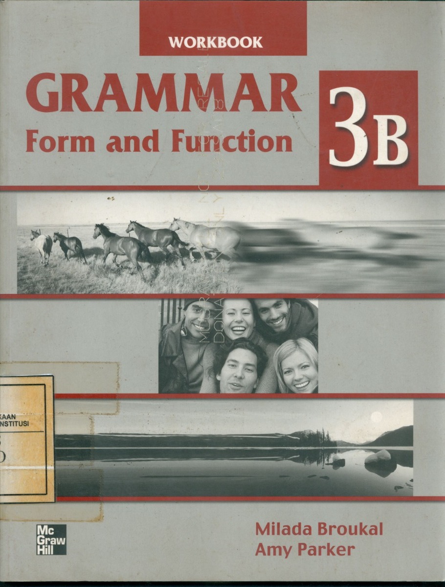 Cover Grammar 3B :  Form and Function / Milada Broukal, Diana Renn, and Amy Parker
